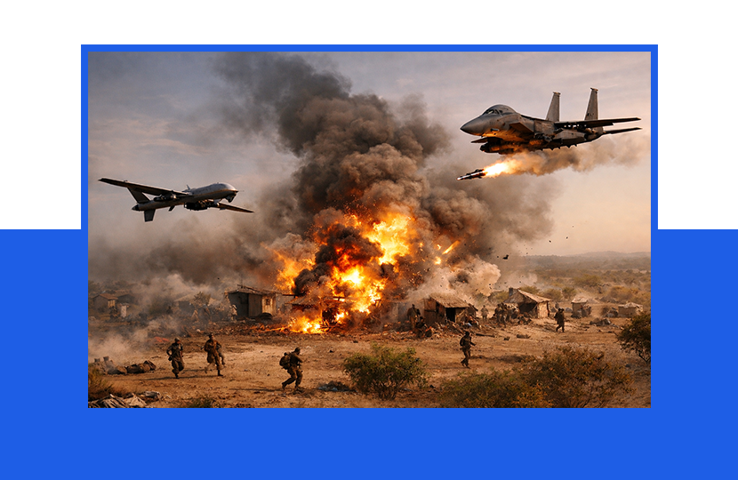 U.S. AFRICOM Confirms Airstrikes Against Al-Shabaab Positions in Central Shabelle