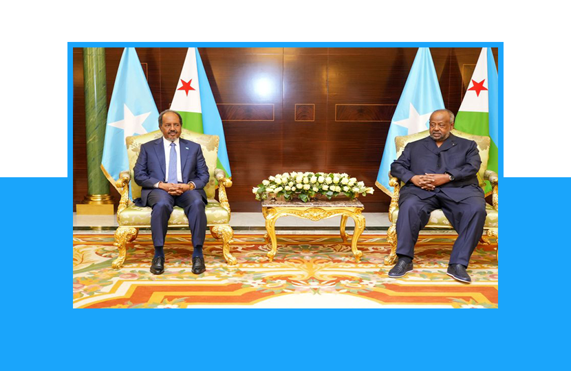 Presidents of Somalia and Djibouti Discuss Diplomatic Efforts to Defend Somalia’s Unity and Independence